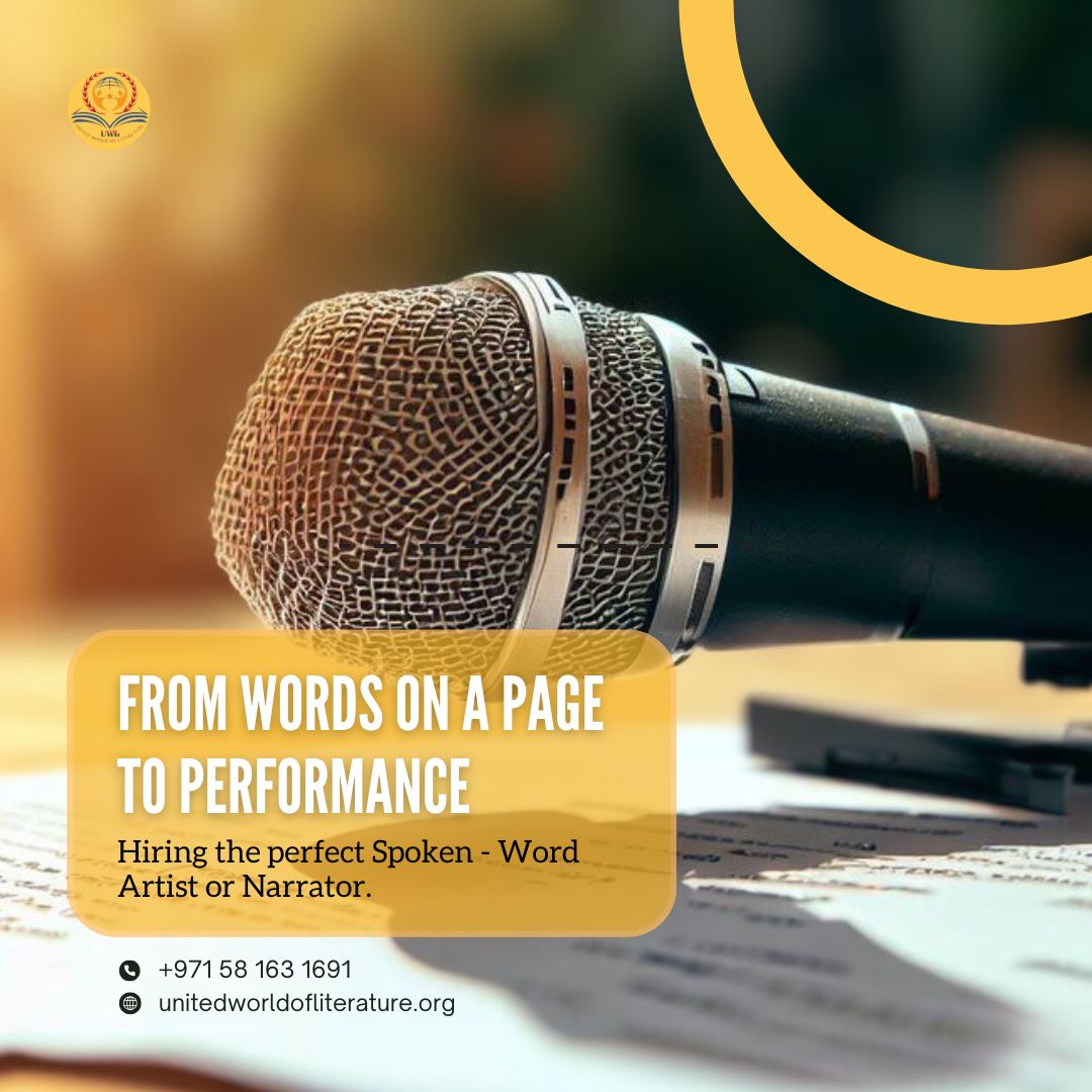 From Words on a Page to Performance: Hiring the Perfect Spoken-Word Artist or Narrator